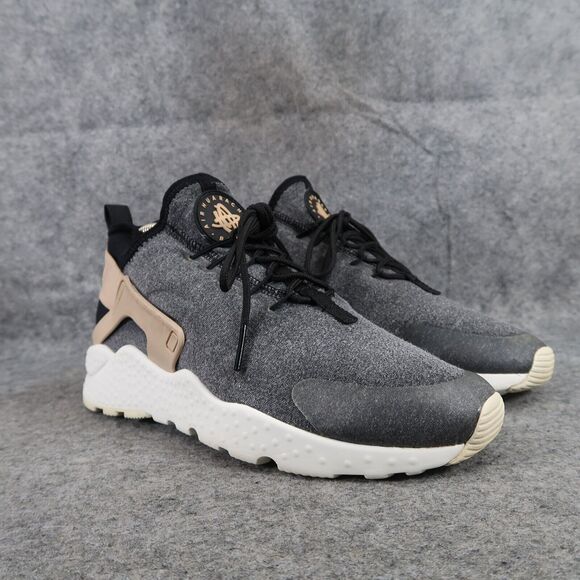 Nike Shoes Womens 8 Athletic Trainers Air Huarache Run Ultra Comfort Active Grey - Picture 1 of 12